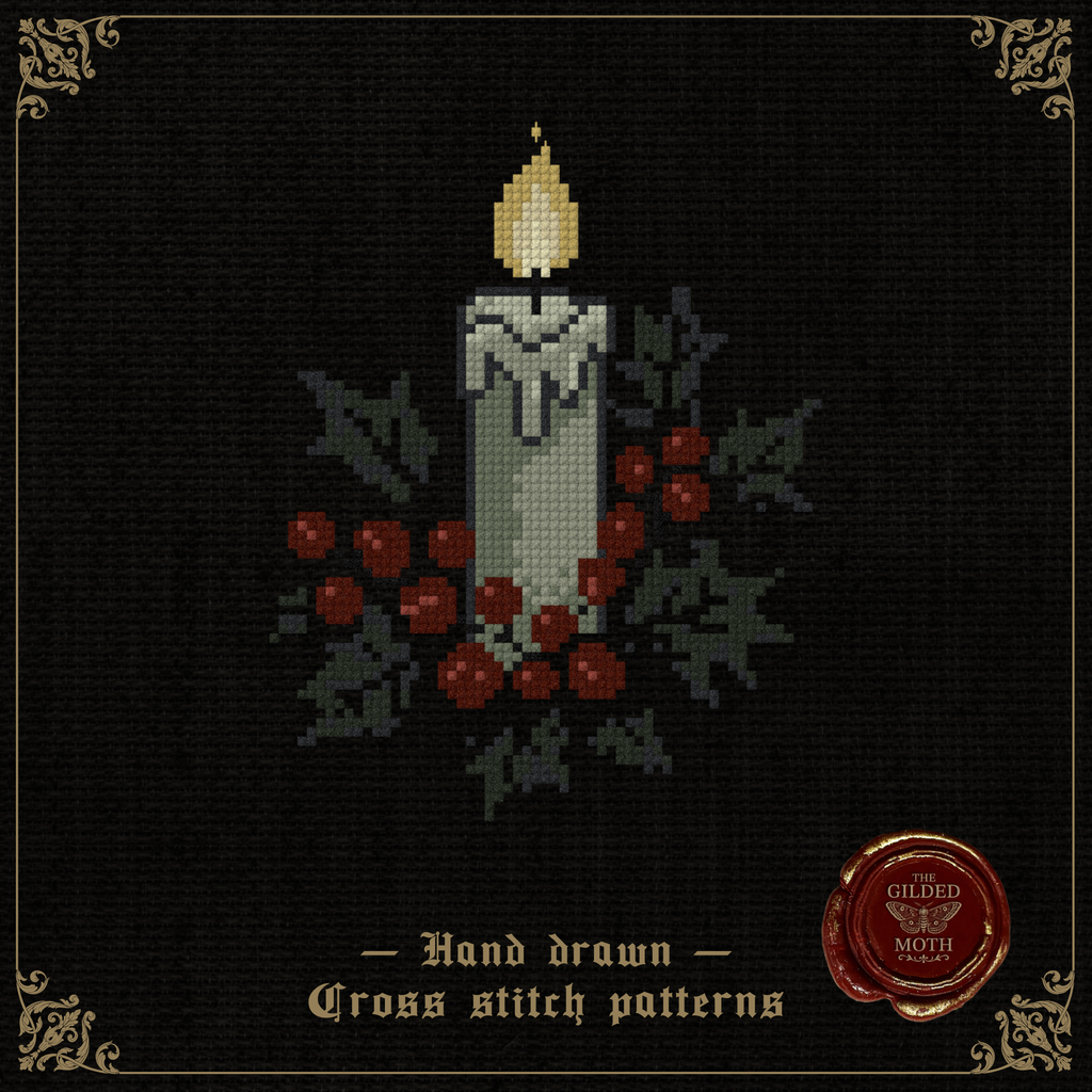 Christmas Candle Pattern