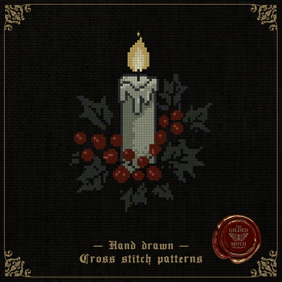 Christmas Candle Pattern