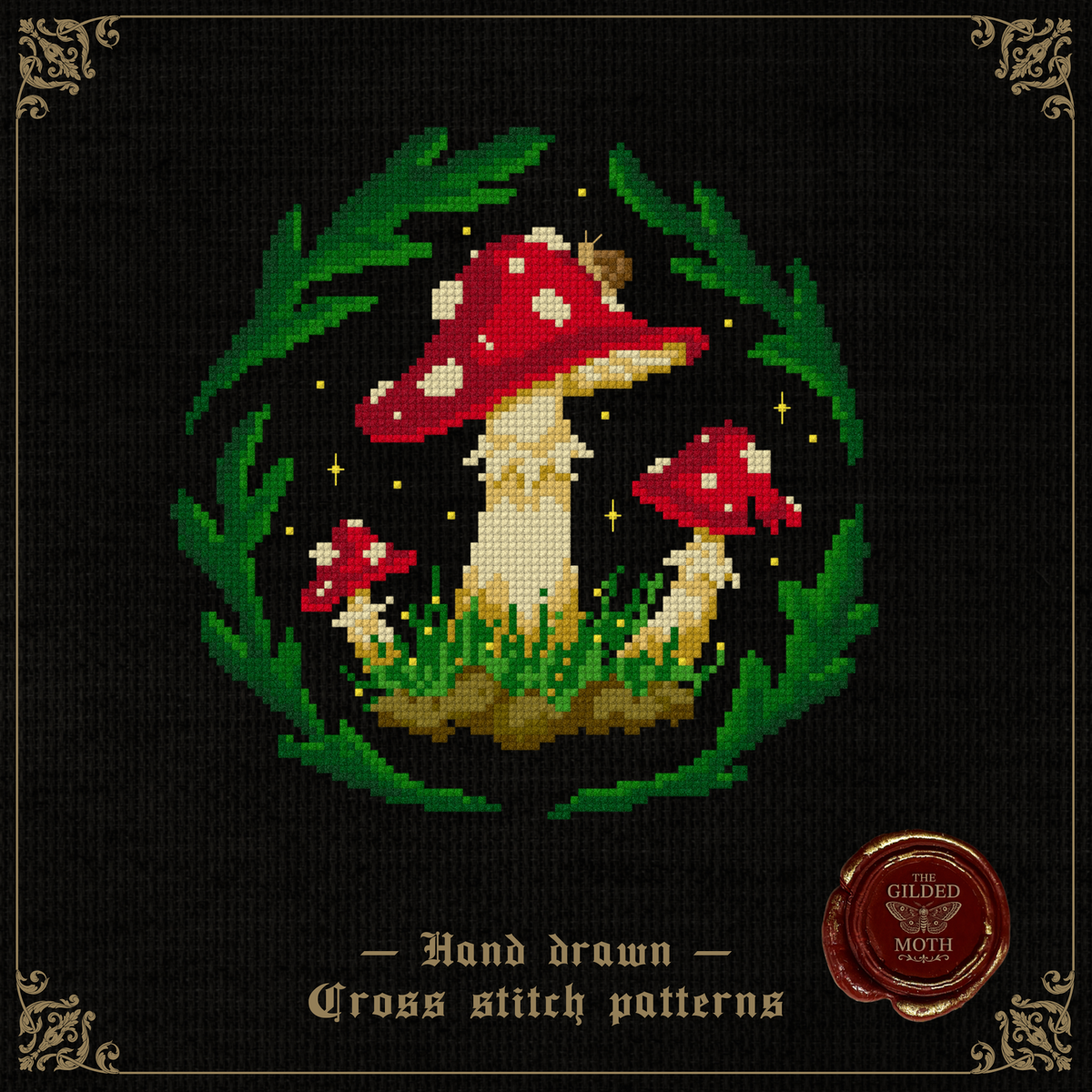 Mushrooms Pattern