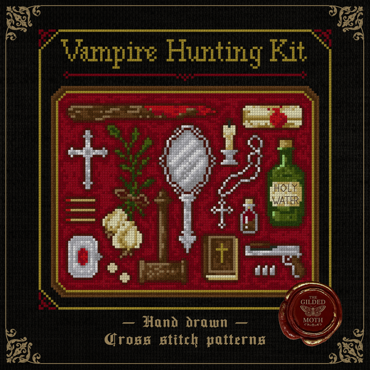 Vampire Hunting Kit Pattern