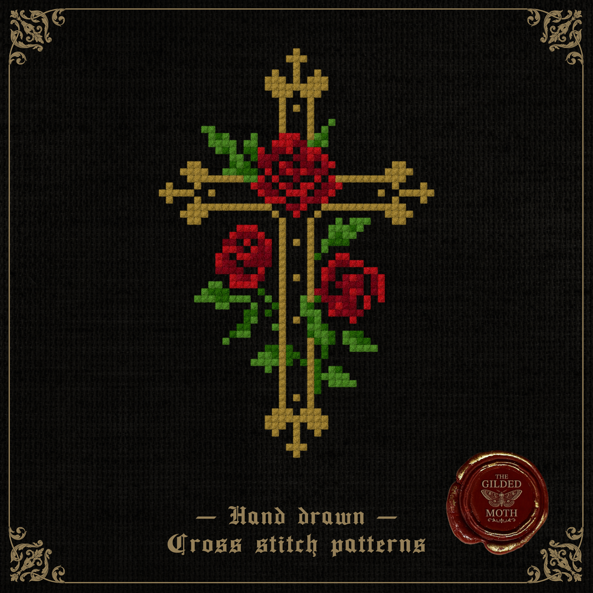 Rose Cross Pattern