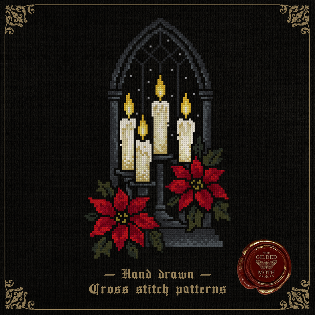 Christmas Cathedral Pattern