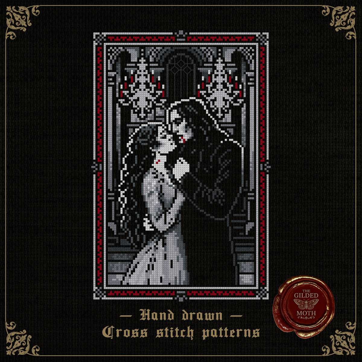 Dracula Romance Pattern