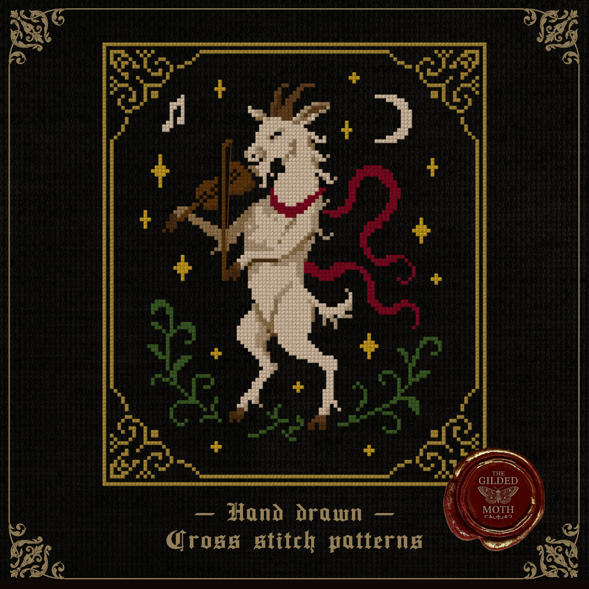 Goat Bard Pattern