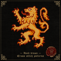 Heraldic Lion Pattern