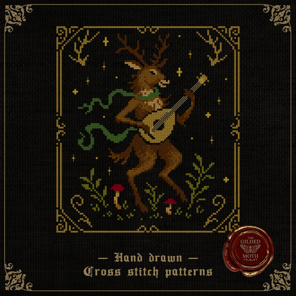 Deer Bard Pattern