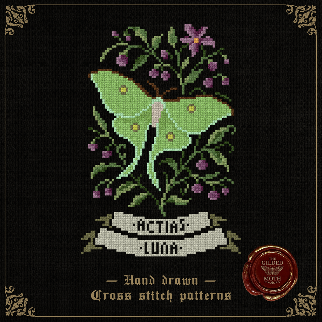 Luna Moth Pattern