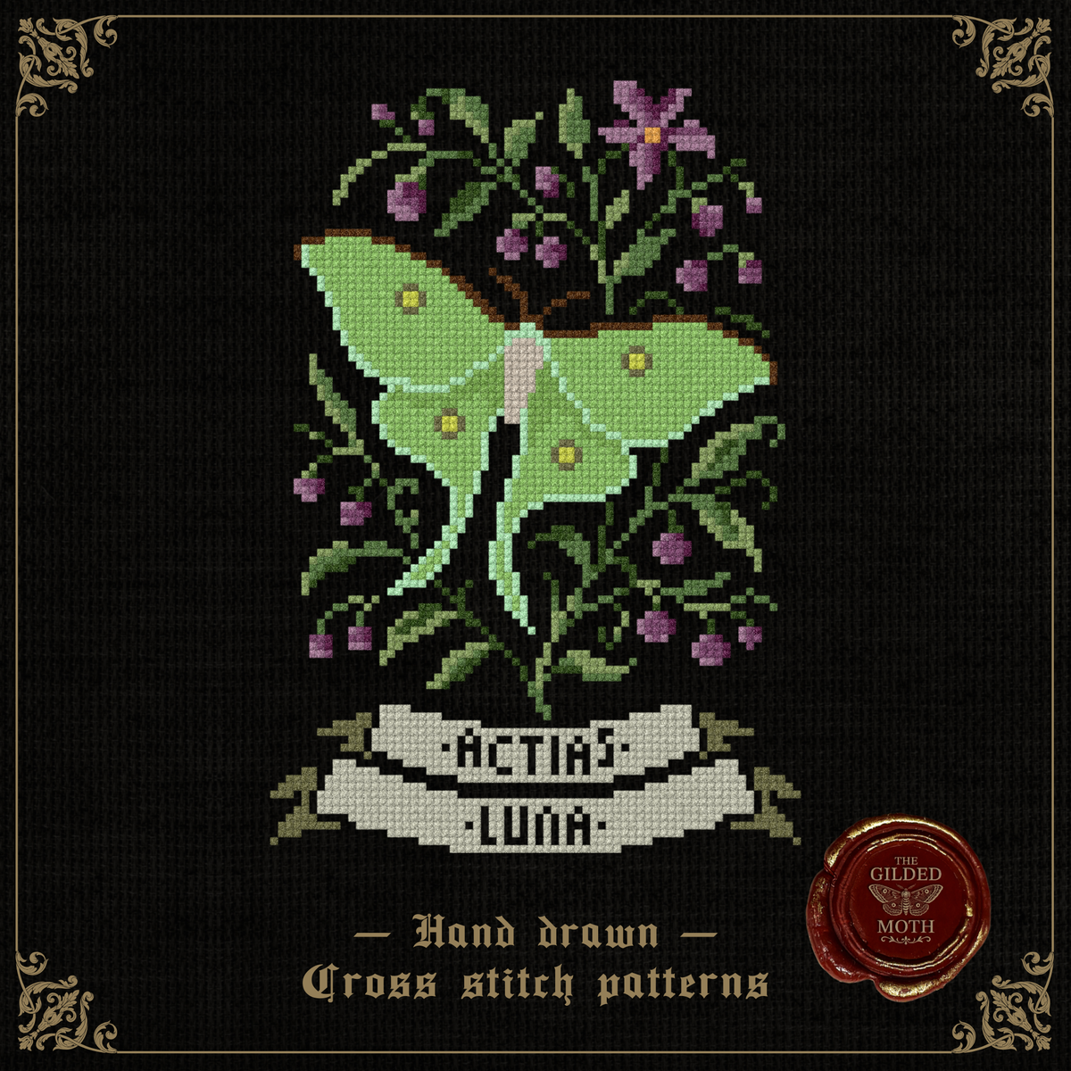Luna Moth Pattern