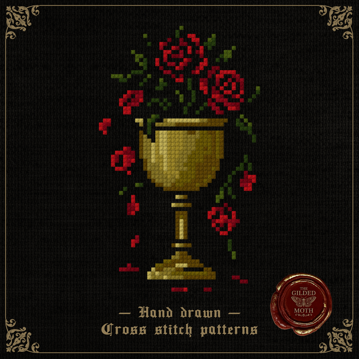 Chalice of Roses Pattern