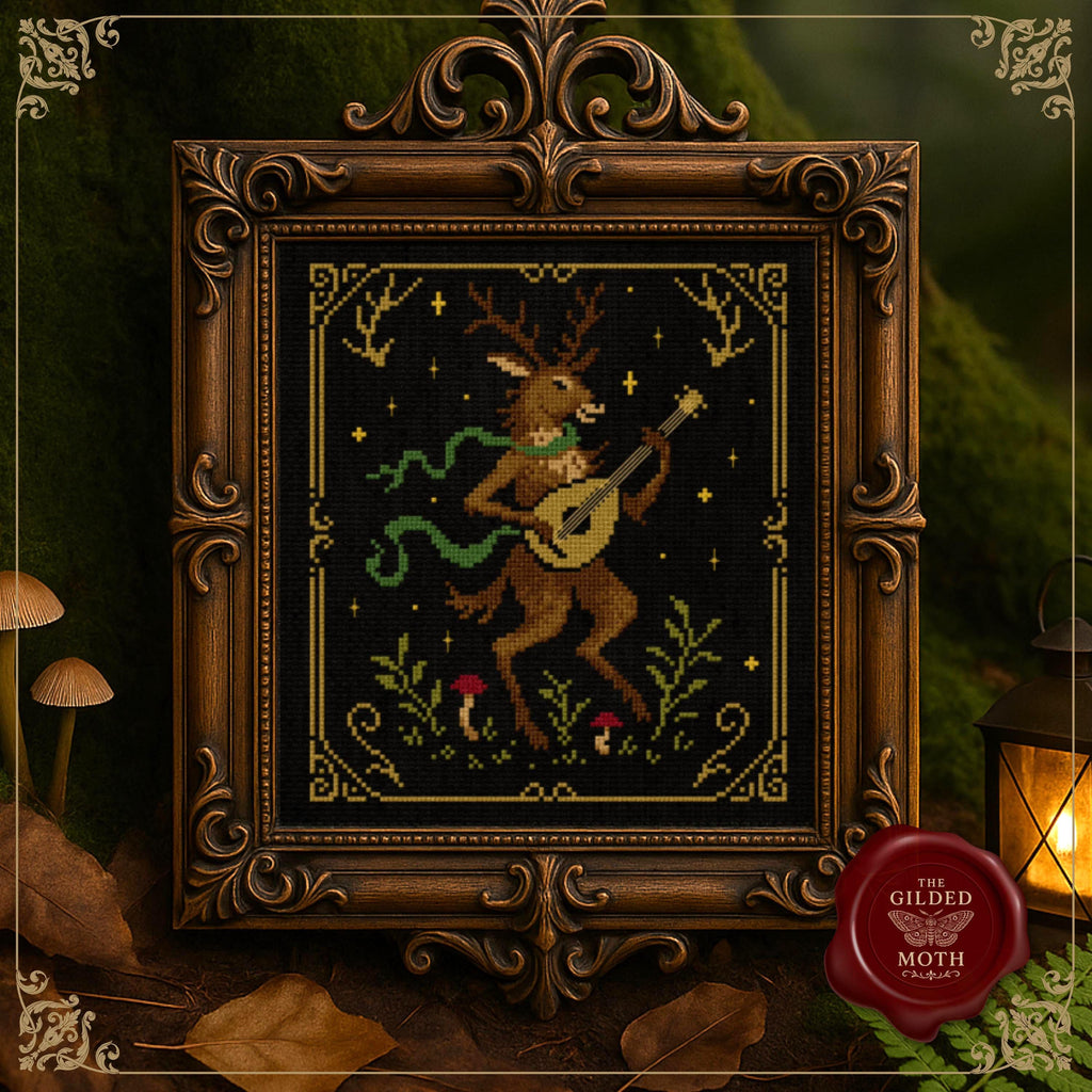 Deer Bard Pattern – The Gilded Moth