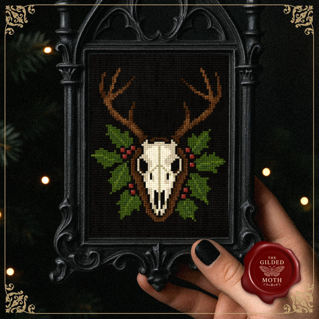 Reindeer Skull Pattern