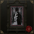 Dracula Counted Cross Stitch Pattern: Victorian romantic Gothic vampire embroidery pdf
