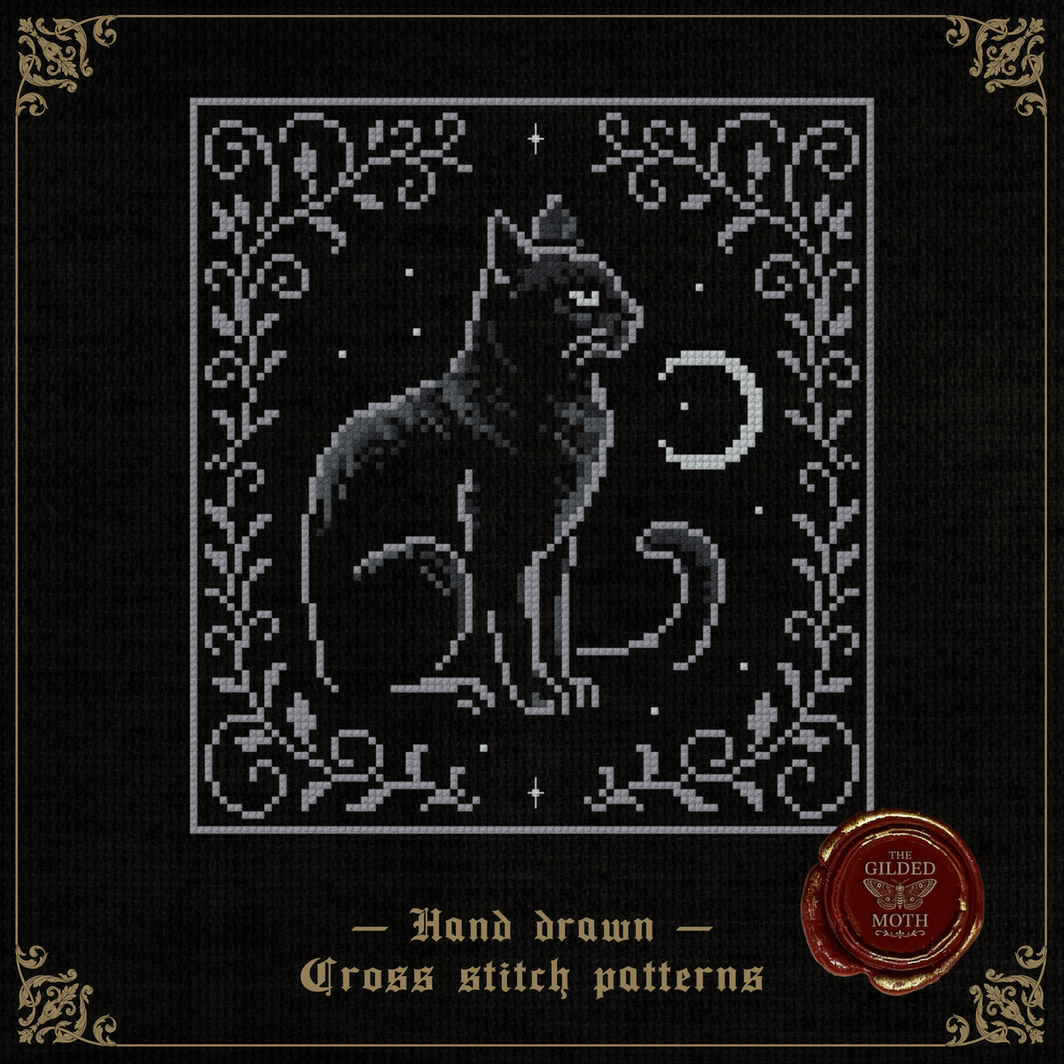 Black cat Pattern