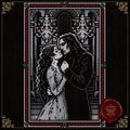 Dracula Counted Cross Stitch Pattern: Victorian romantic Gothic vampire embroidery pdf